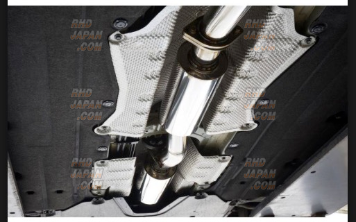 J's Racing Exhaust Plus Legal Dual 70RS - Civic Type-R FK8 - RHDJapan